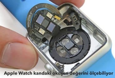 Apple watch kandaki oksijen
