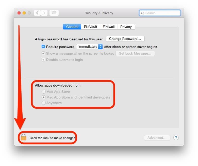 Gatekeeper, Mac OS Gatekeeper seçenekleri, Apple uygulama yükleme sorunu