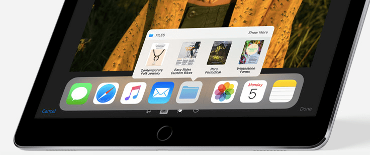 iOS 11 Yeni Dock Uygulaması